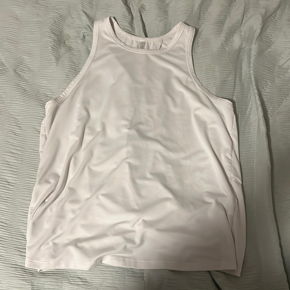 White Fabletics Tank Top